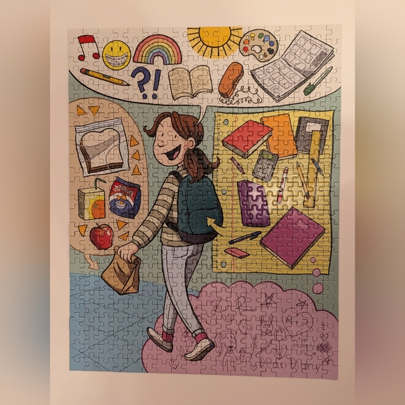 450 piece Jigsaw Puzzle Raina's Day - Picture 1 of 4